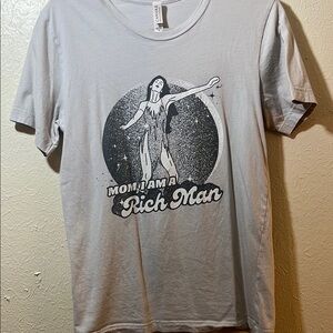 Bella Canvas Gray Short Sleeve Tee with Graphic Print